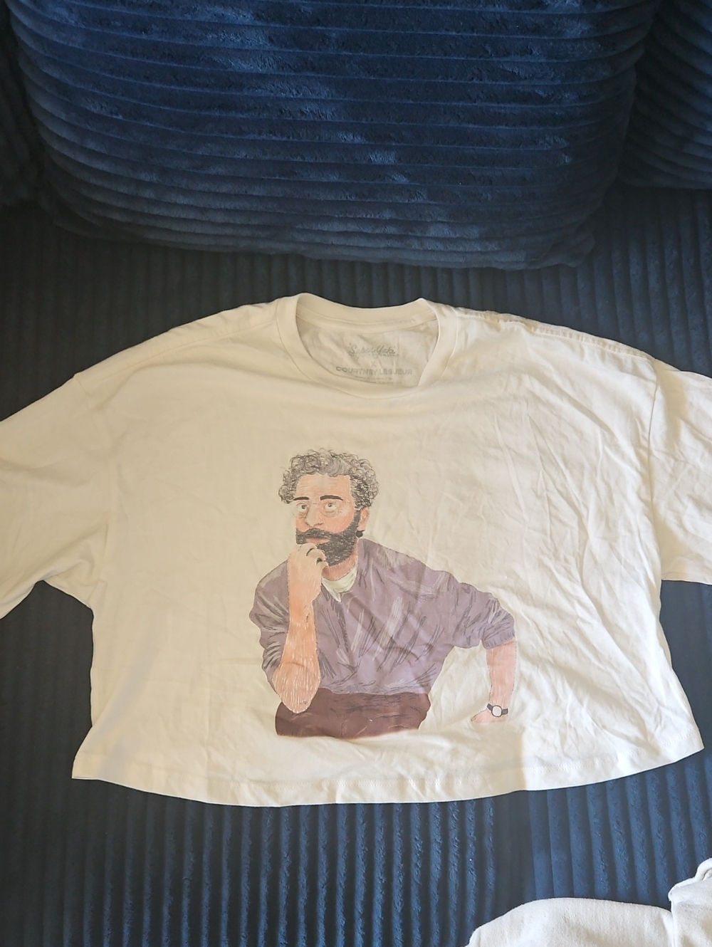 Super Yaki × Courtney LeSueur Oscar Issac Crop Top
